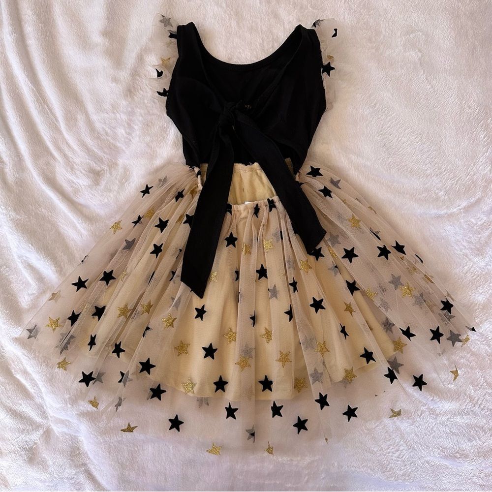 NWOT Handmade Embroidered Moonlight Fairy Toddler Dress Sz 2T - Picture 4 of 5